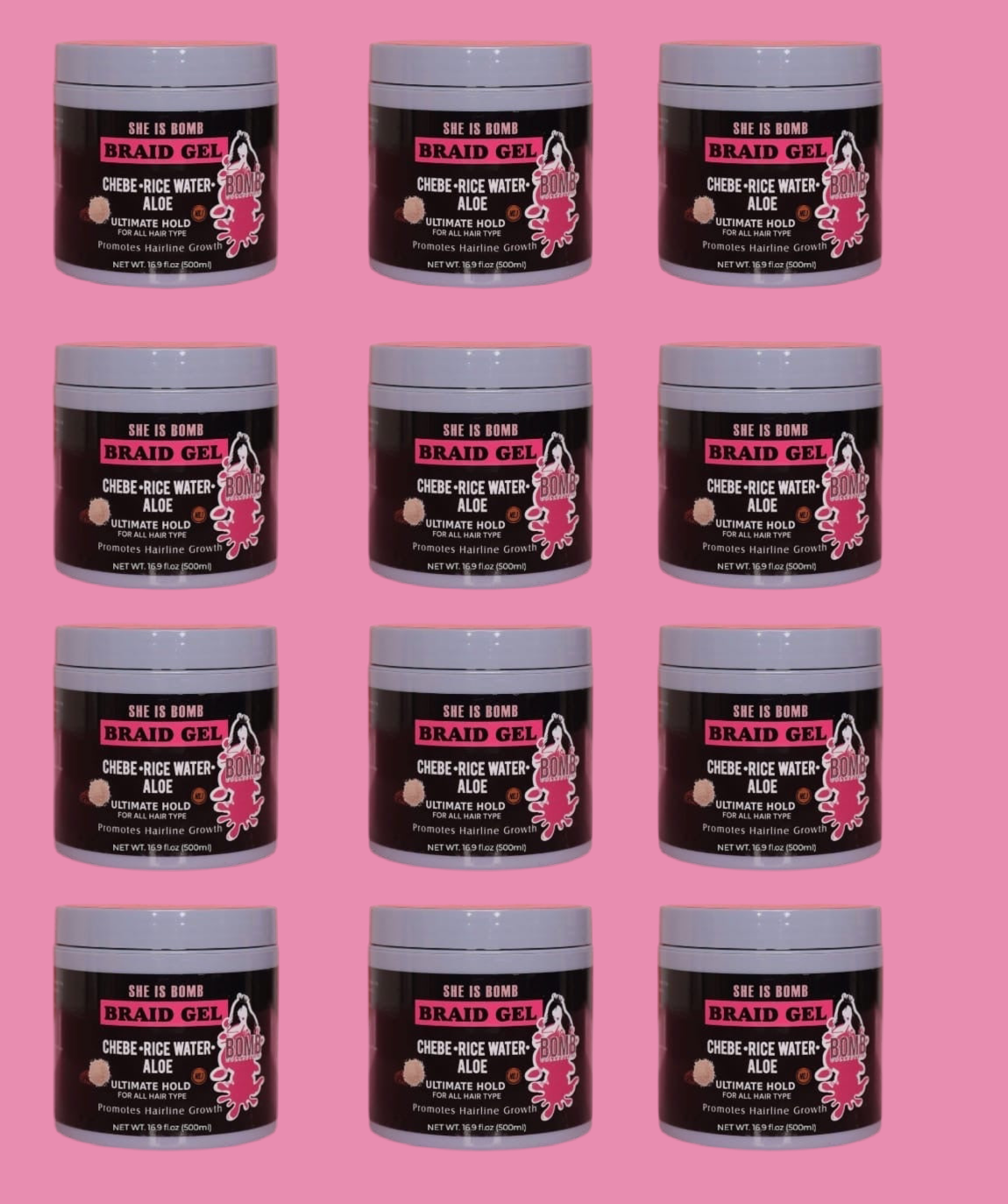 WHOLESALE BRAID GEL 500ml