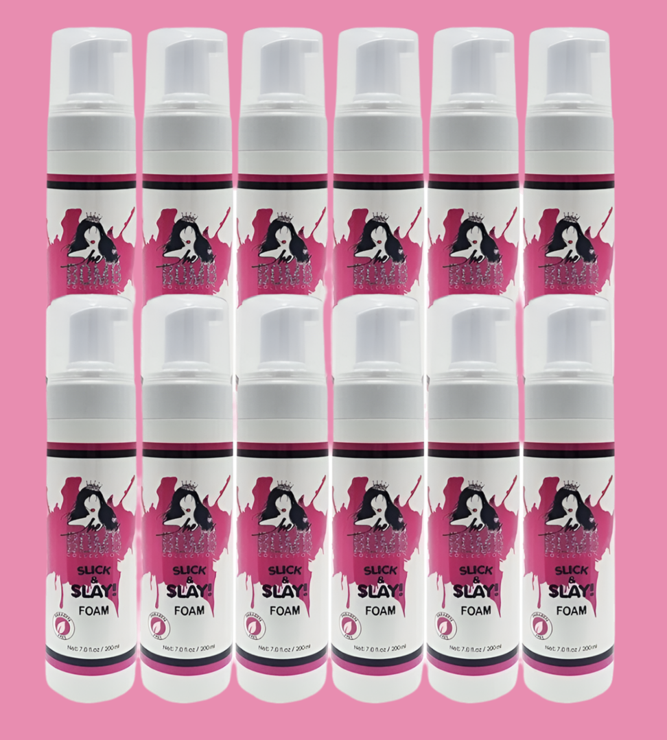 WHOLESALE SLICK AND SLAY FOAM 12 pcs