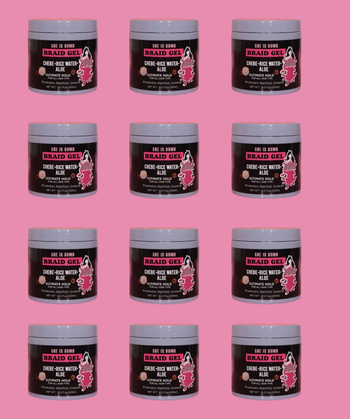 WHOLESALE BRAID GEL 300ml