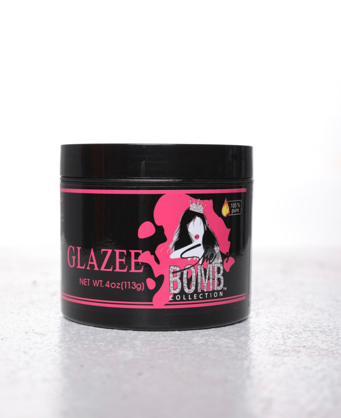 2a) THE GLAZE (NOT A EDGE CONTROL )