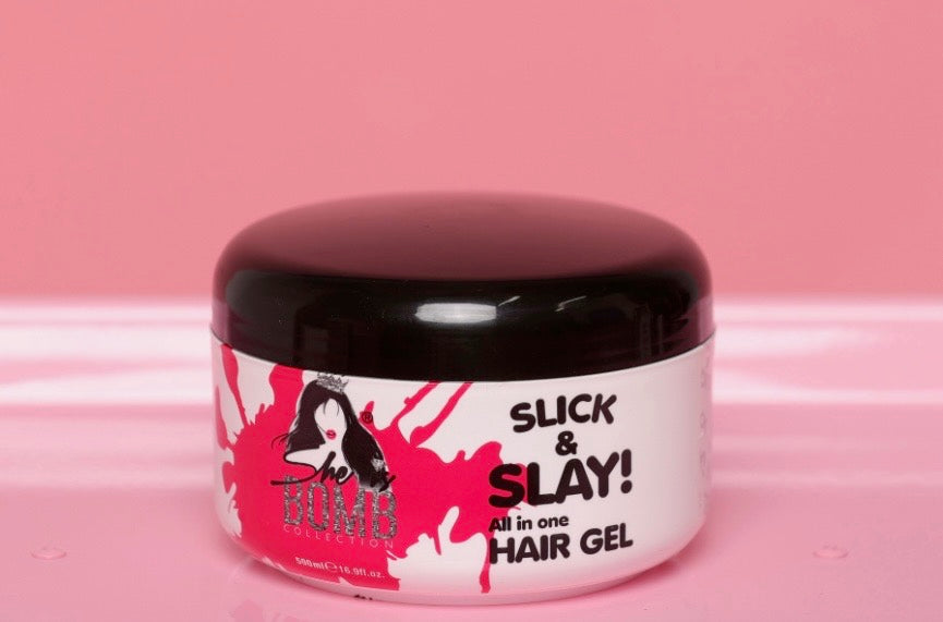 1) SLICK AND SLAY GEL 150ml