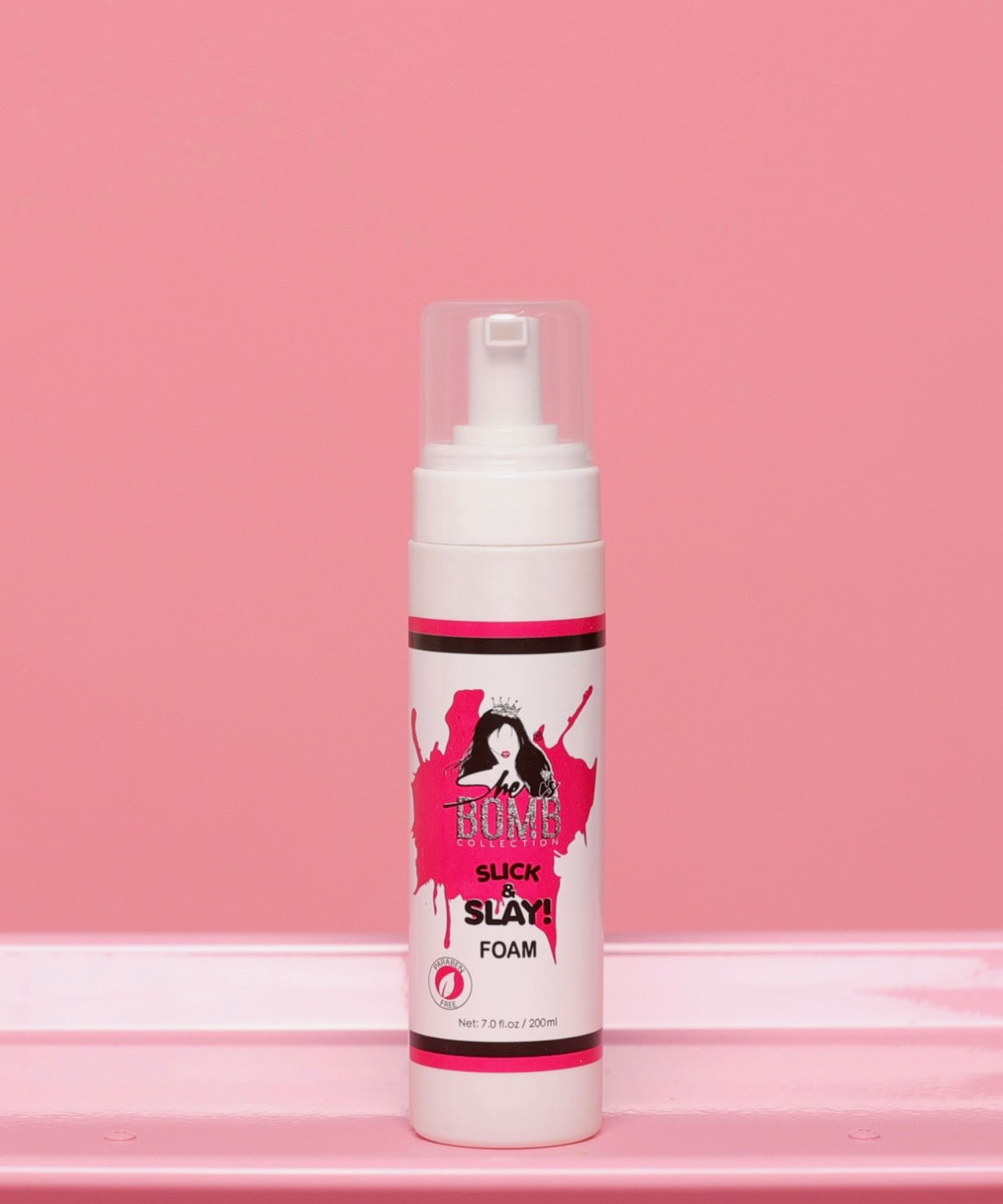 1) SLICK AND SLAY FOAM