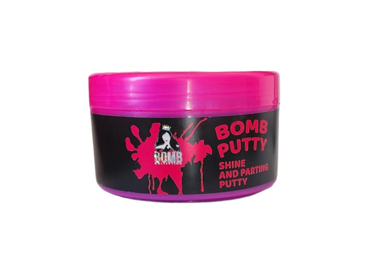 2) BOMB PUTTY (Braiding and Parting gel)