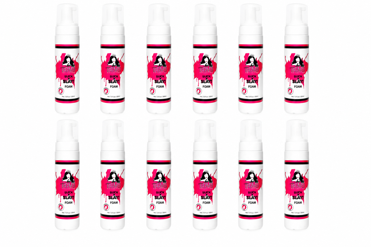 WHOLESALE SLICK AND SLAY FOAM 12 pcs