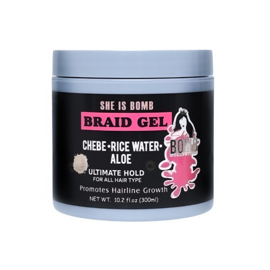 BRAID GEL CHEBE, RICE WATER & ALOE