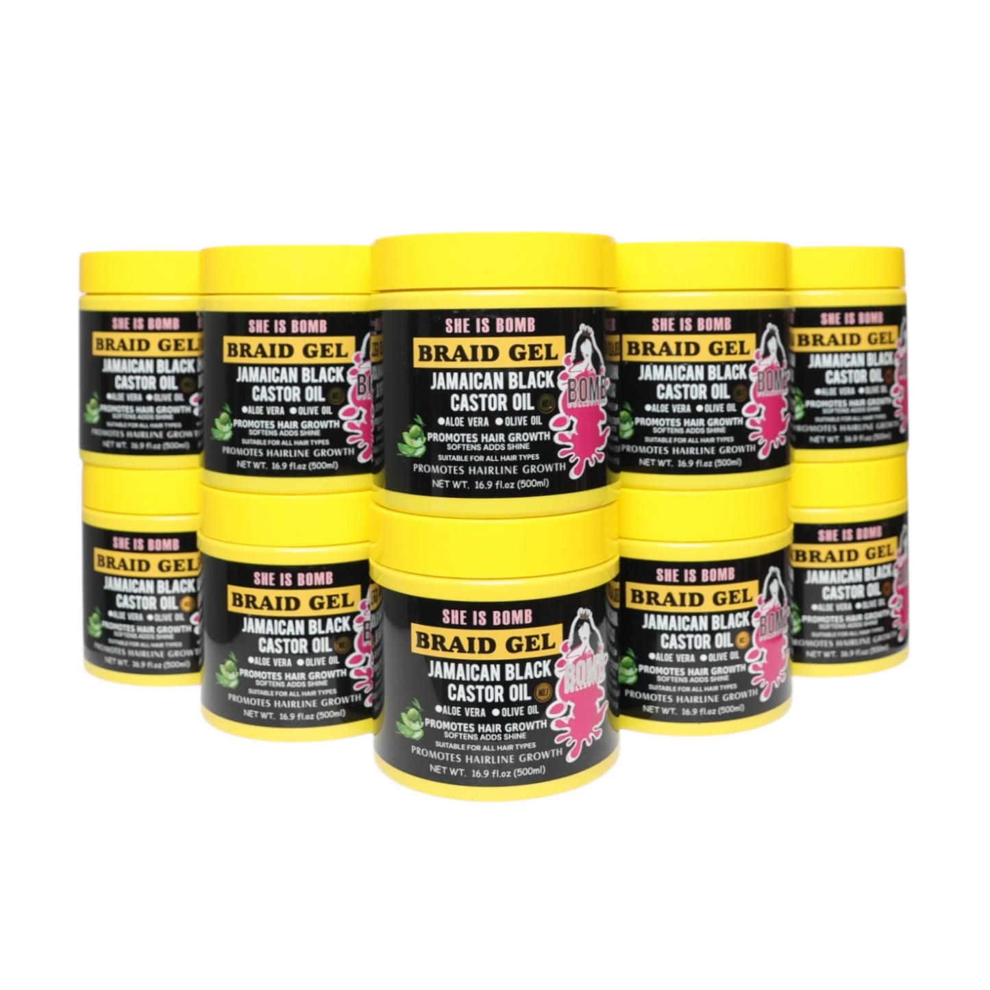 WHOLESALE JAMAICAN BLACK CASTOR OIL GEL