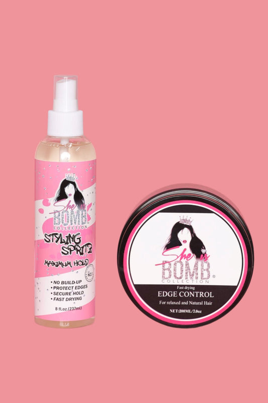 HAIR SPRITZ & EDGE CONTROL 3.5oz